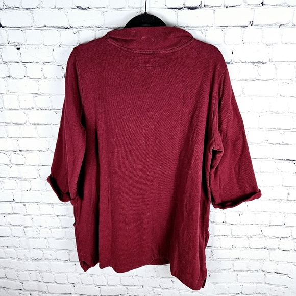 SEASALT | Dark Skies Tunic pocket rolled collar & cuff top - Picture 2 of 6